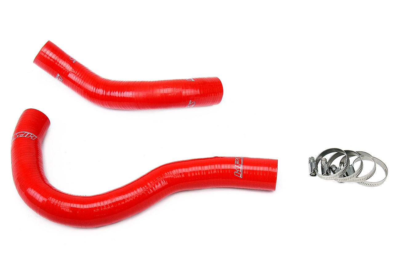 HPS Performance Hps Silicone Radiator Coolant Hose Kit 57 1001 Red Red - 57-1001-RED