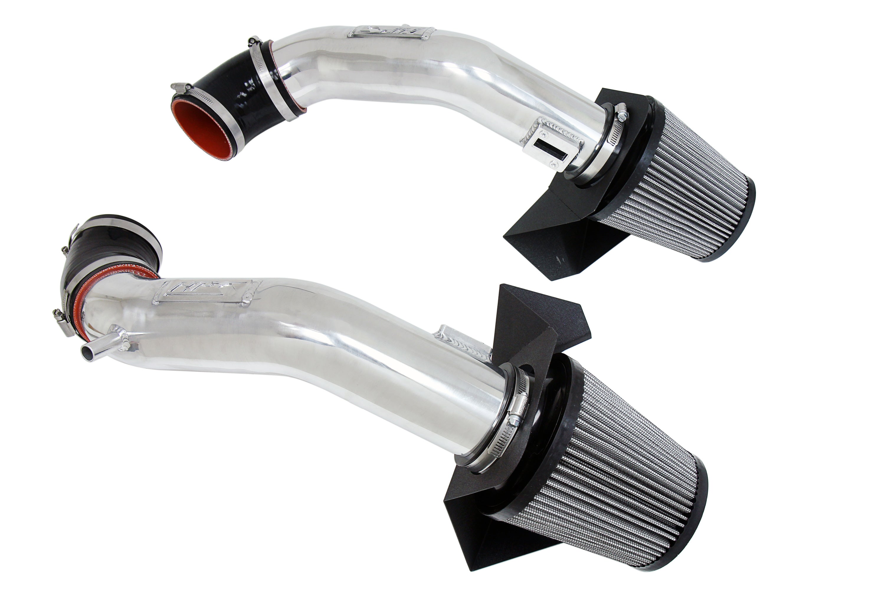 HPS Performance Air Intake Kit With Heat Shield 827-688P Polished - 827-688P