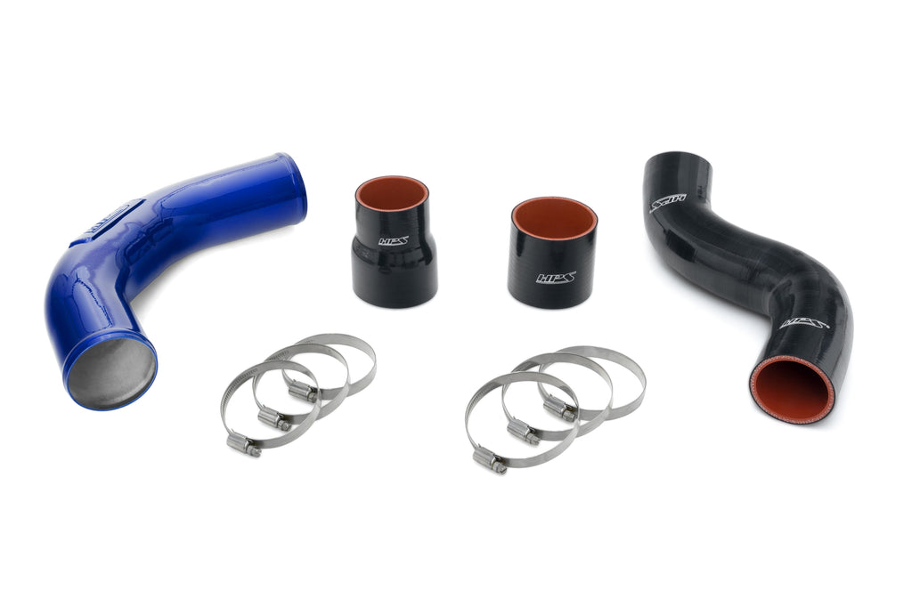 HPS Performance Hot and Cold Side Turbo Charge Pipe Kit 17-164BL Blue - 17-164BL