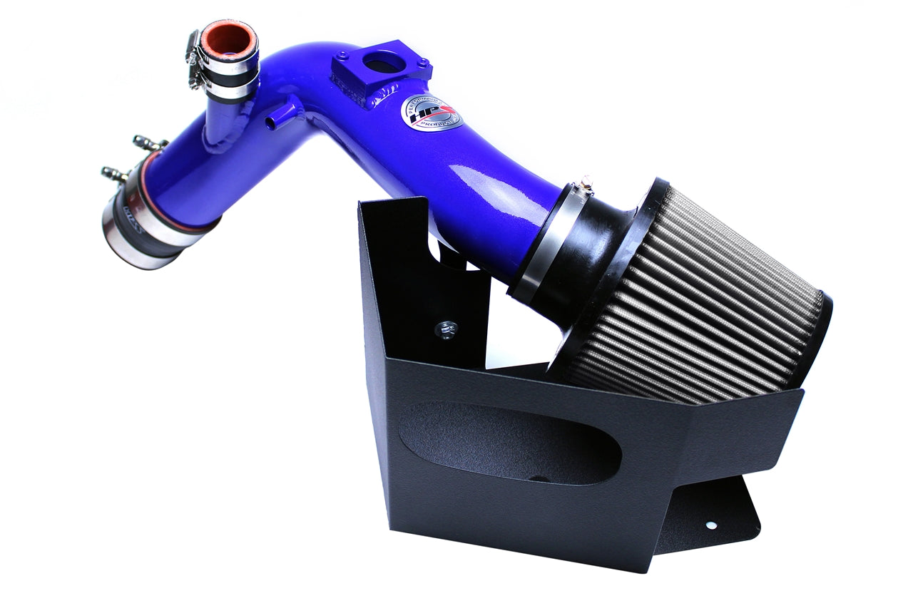 HPS Performance Air Intake Kit With Heat Shield 827-535BL Blue - 827-535BL