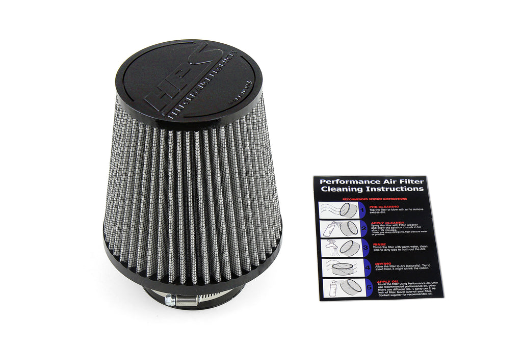 HPS Performance Air Filter 3-1/4" ID, 6" Element Length, 7-3/4" Overall Length, HPS-4332