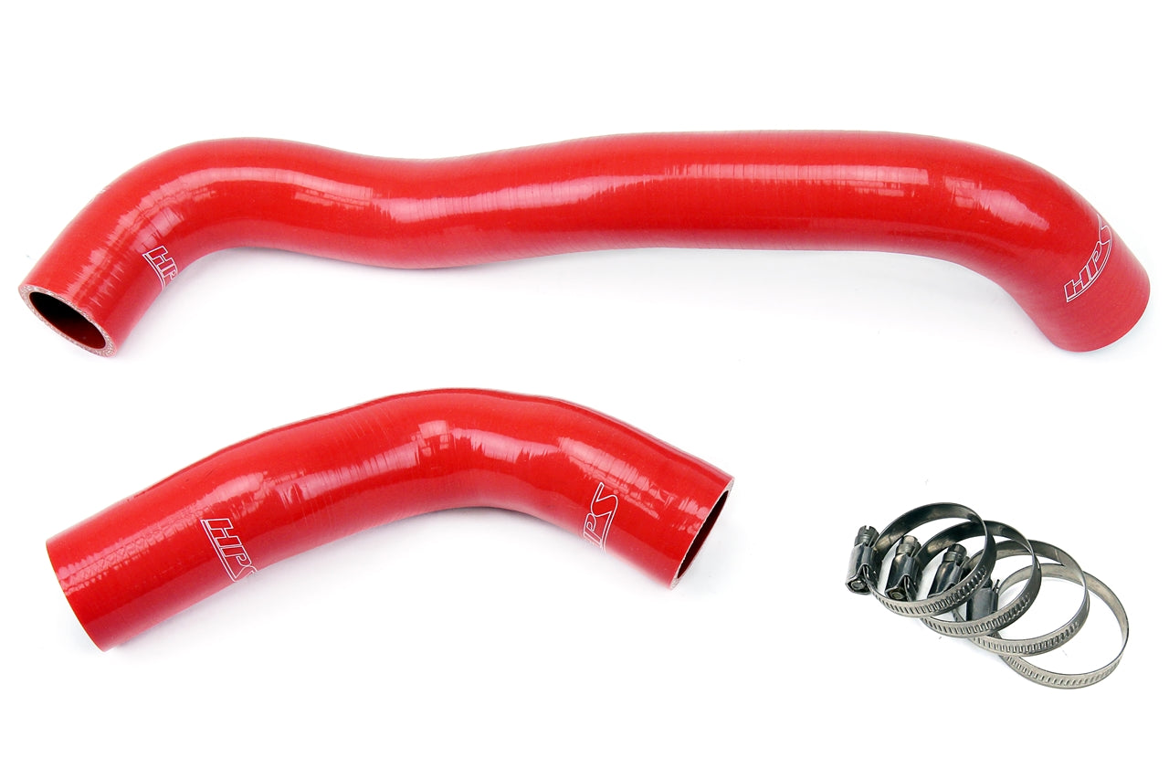 HPS Performance Hps Silicone Radiator Coolant Hose Kit 57 1395 Red Red - 57-1395-RED