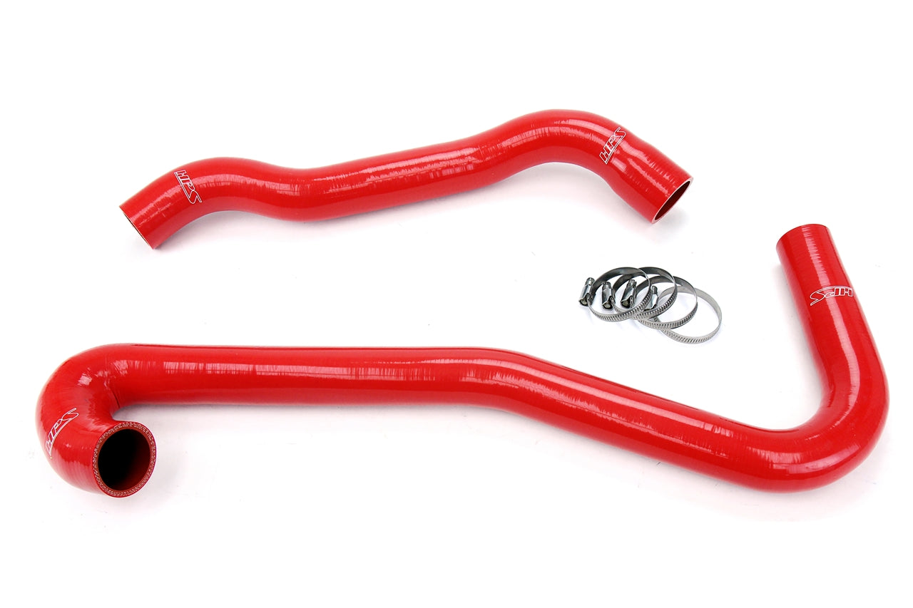 HPS Performance Hps Silicone Radiator Coolant Hose Kit 57 1453 Red Red - 57-1453-RED