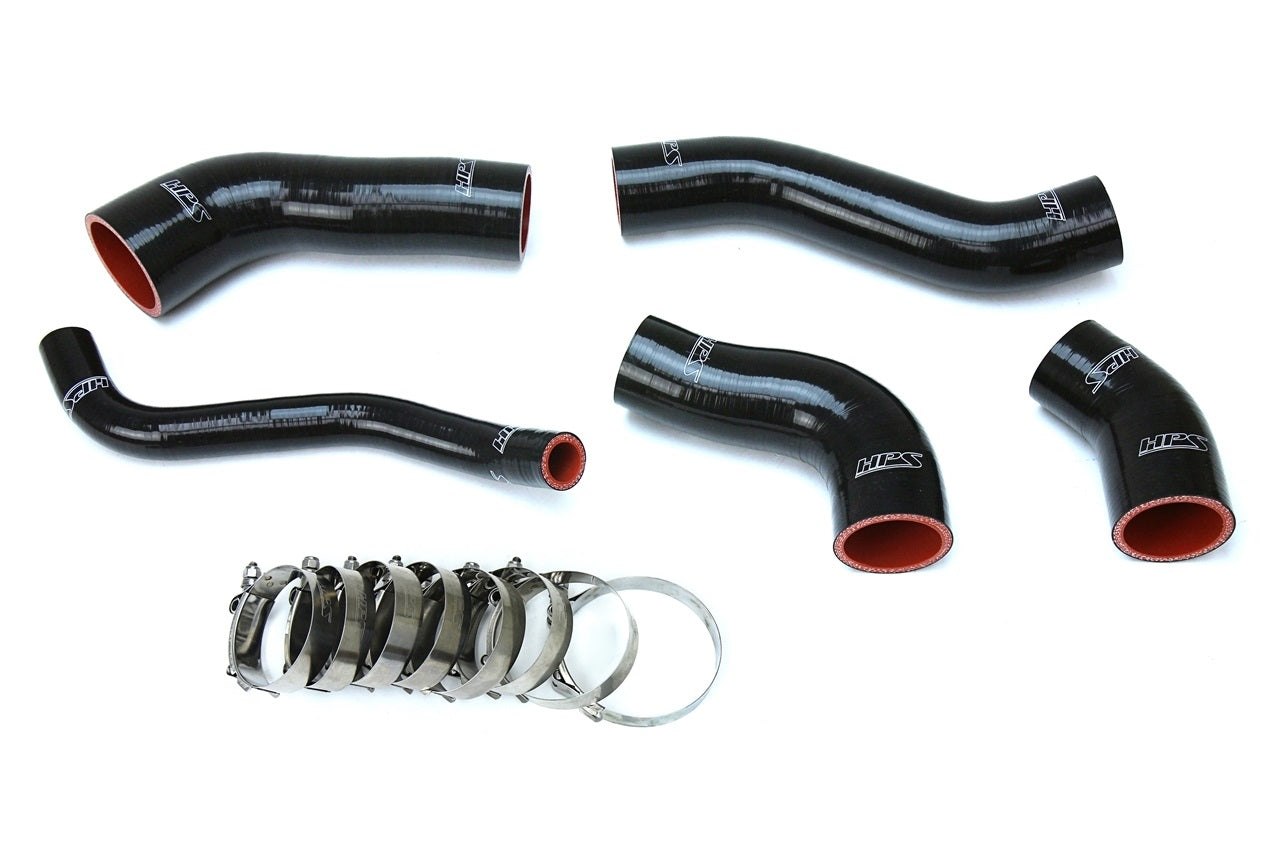 HPS Performance Hps Silicone Intercooler Hose Kit 57 1629 Blk Black - 57-1629-BLK