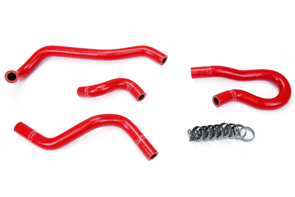 HPS Performance Hps Silicone Heater And Water Bypass Coolant Hose Kit 57 1775 Red Red - 57-1775-RED