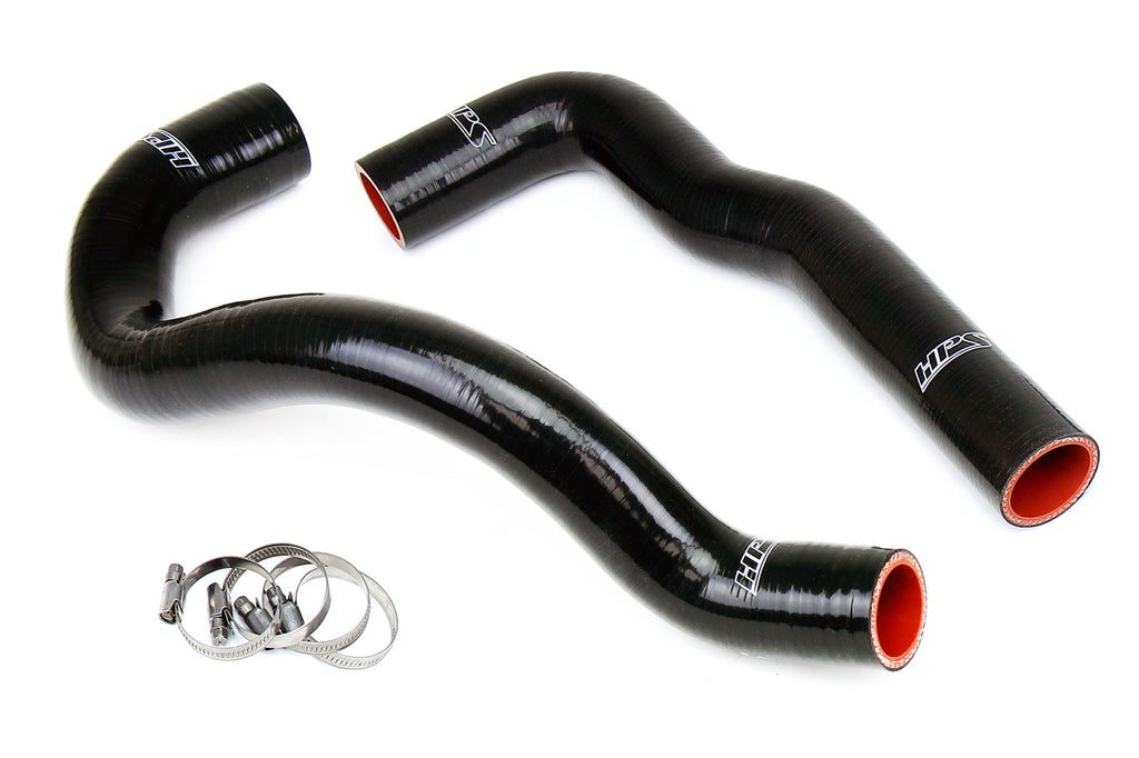 HPS Performance Hps Silicone Radiator Coolant Hose Kit 57 2066 Blk Black - 57-2066-BLK