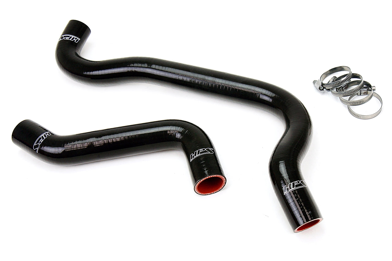 HPS Performance Hps Silicone Radiator Coolant Hose Kit 57 1009 Blk Black - 57-1009-BLK