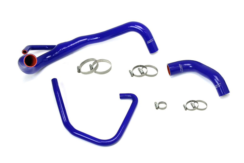 HPS Performance Hps Silicone Radiator Coolant Hose Kit 57 1646 R Blue Blue - 57-1646R-BLUE