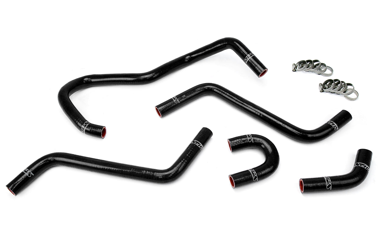 HPS Performance Hps Silicone Radiator Coolant Hose Kit 57 1345 Blk Black - 57-1345-BLK