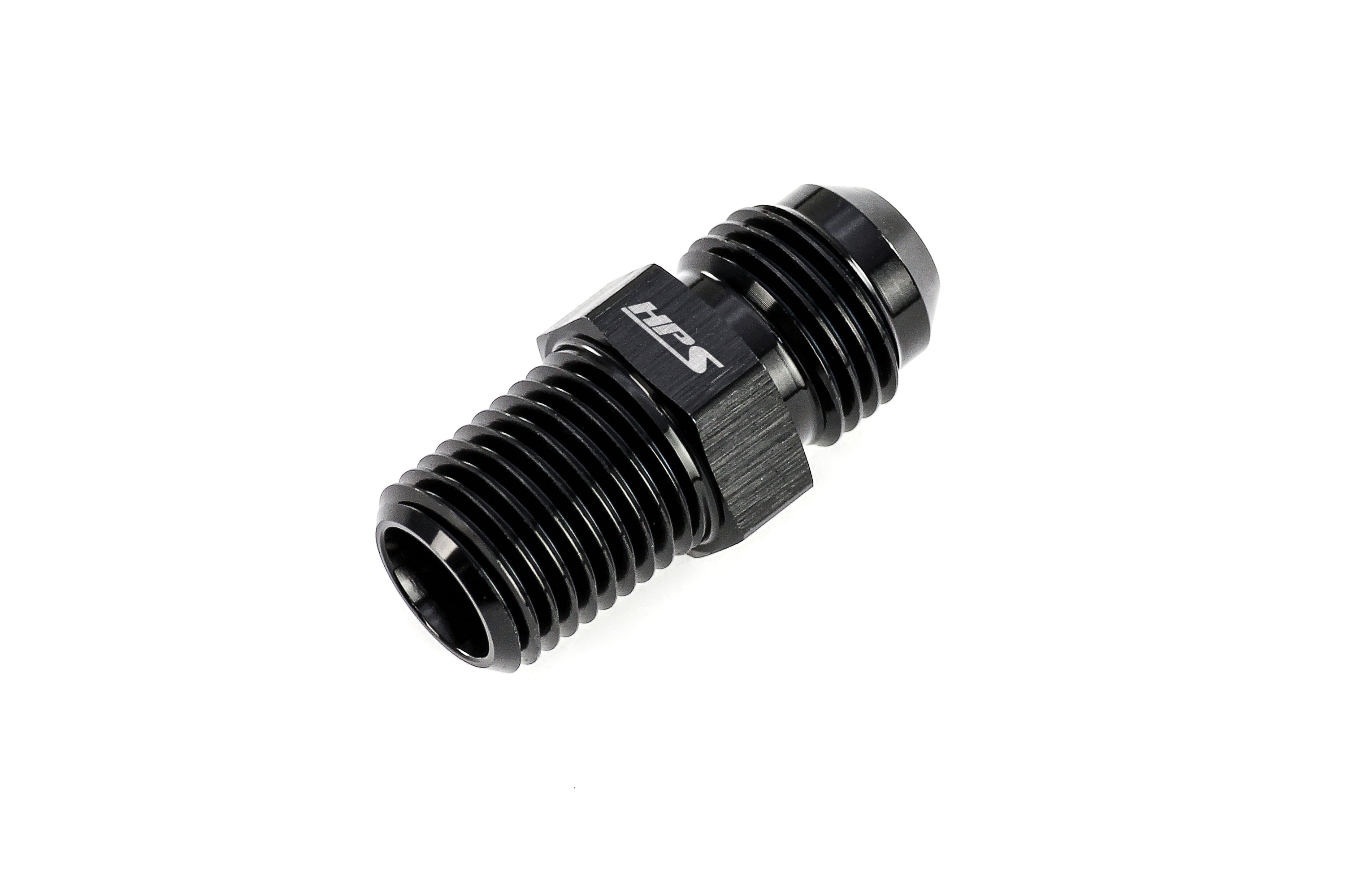 HPS Performance AN Flare -6 to 3/8 NPT Straight Adapter AN8166