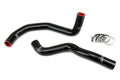 HPS Performance Hps Silicone Radiator Coolant Hose Kit 57 1967 Blk Black - 57-1967-BLK