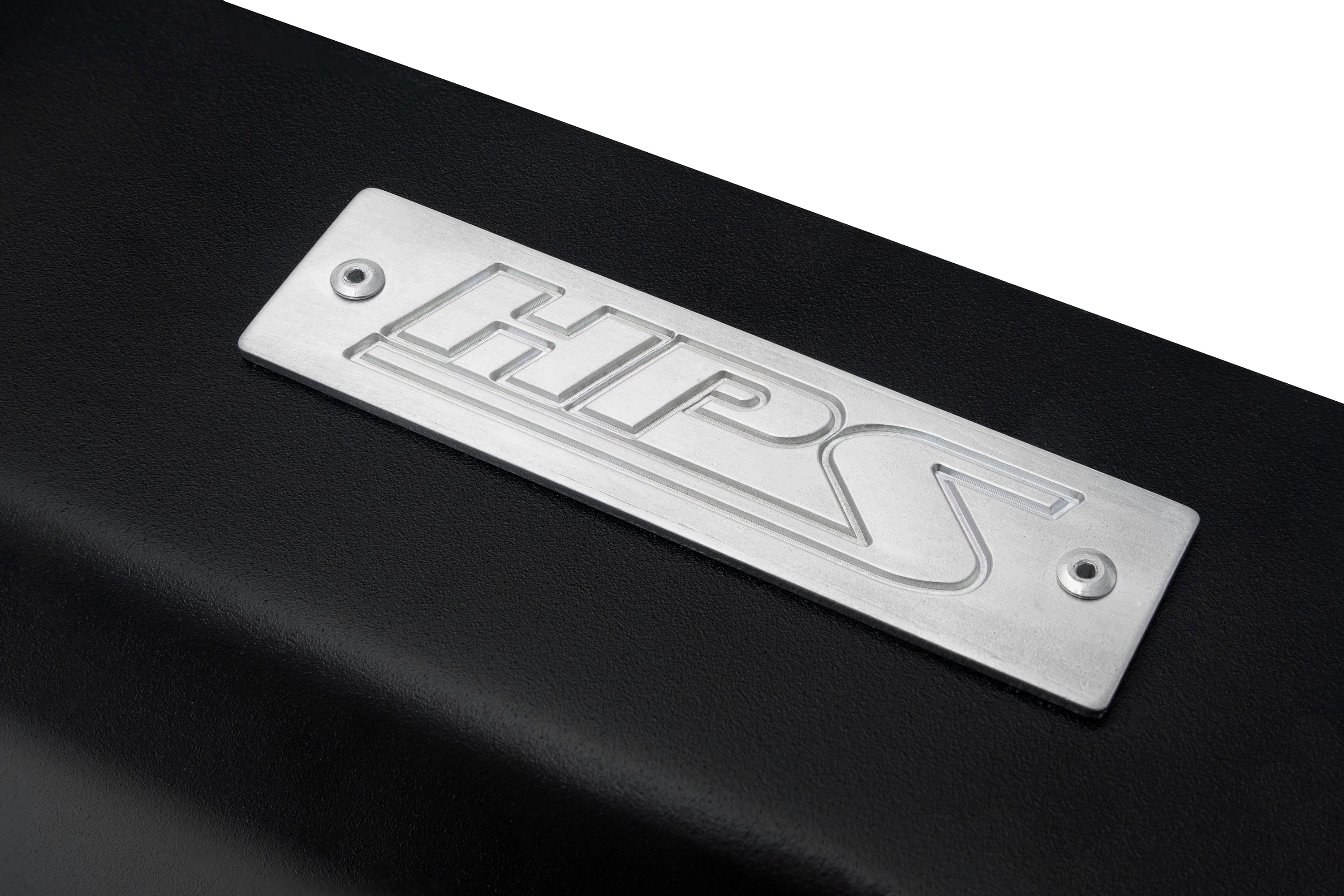 HPS Performance Hps Aluminum Belt Cover 71 102 Wb, Black - 71-102WB