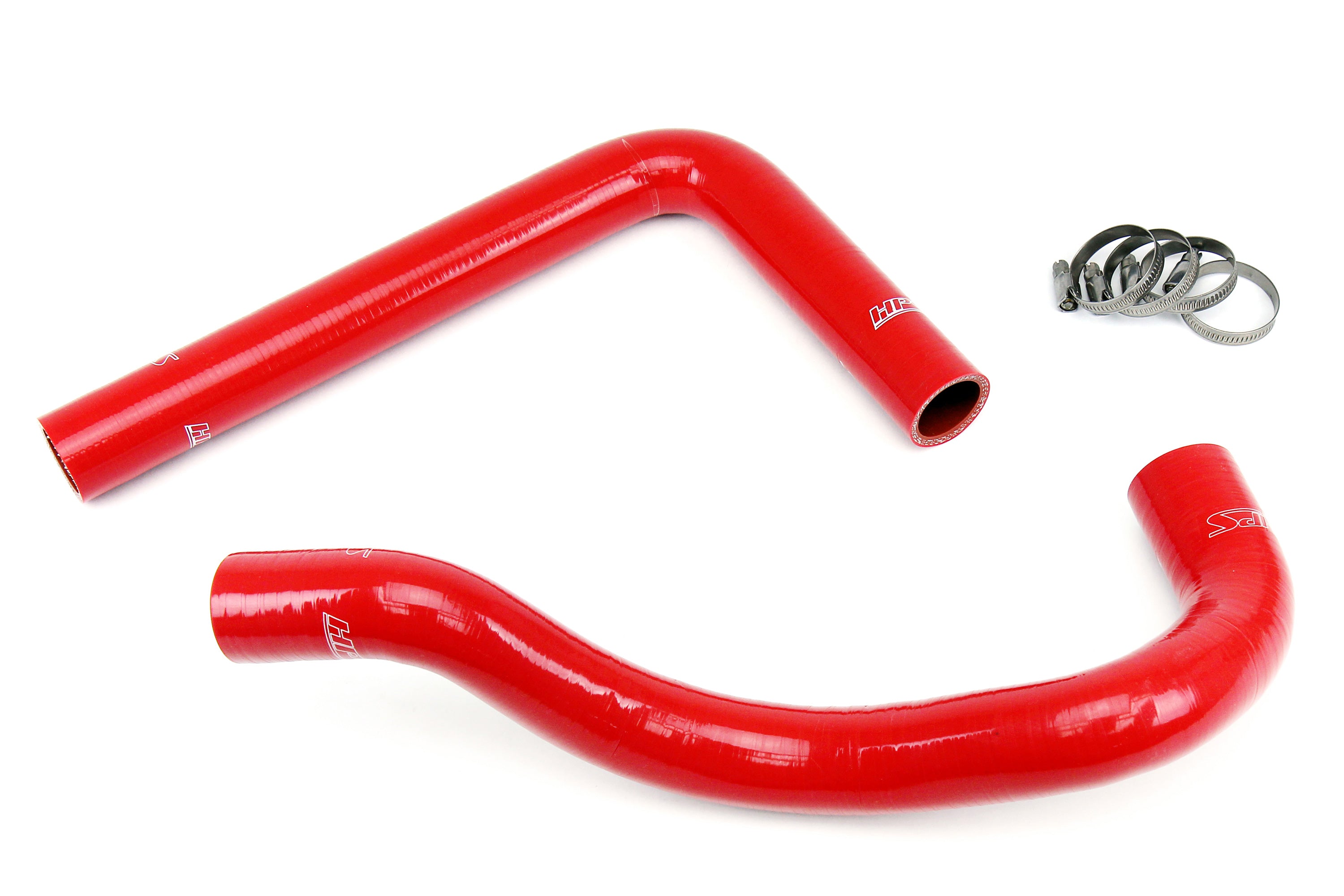 HPS Performance Hps Silicone Radiator Coolant Hose Kit 57 1924 Red Red - 57-1924-RED