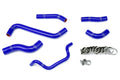 HPS Performance Hps Silicone Radiator Coolant Hose Kit 57 1242 Blue Blue - 57-1242-BLUE