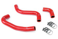 HPS Performance Hps Silicone Radiator Coolant Hose Kit 57 1059 Red Red - 57-1059-RED
