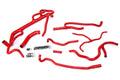 HPS Performance Hps Silicone Radiator And Heater Coolant Hose Kit 57 1707 Red Red - 57-1707-RED