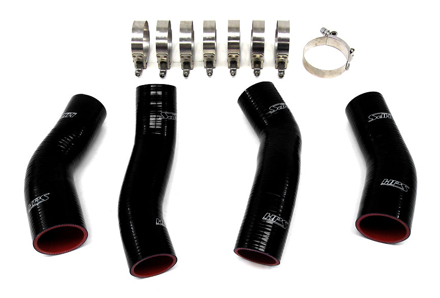 HPS Performance Hps Silicone Intercooler Hose Kit 57 1047 Blk Black - 57-1047-BLK
