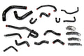 HPS Performance Hps Silicone Radiator And Heater Coolant Hose Kit 57 1831 Blk Black - 57-1831-BLK