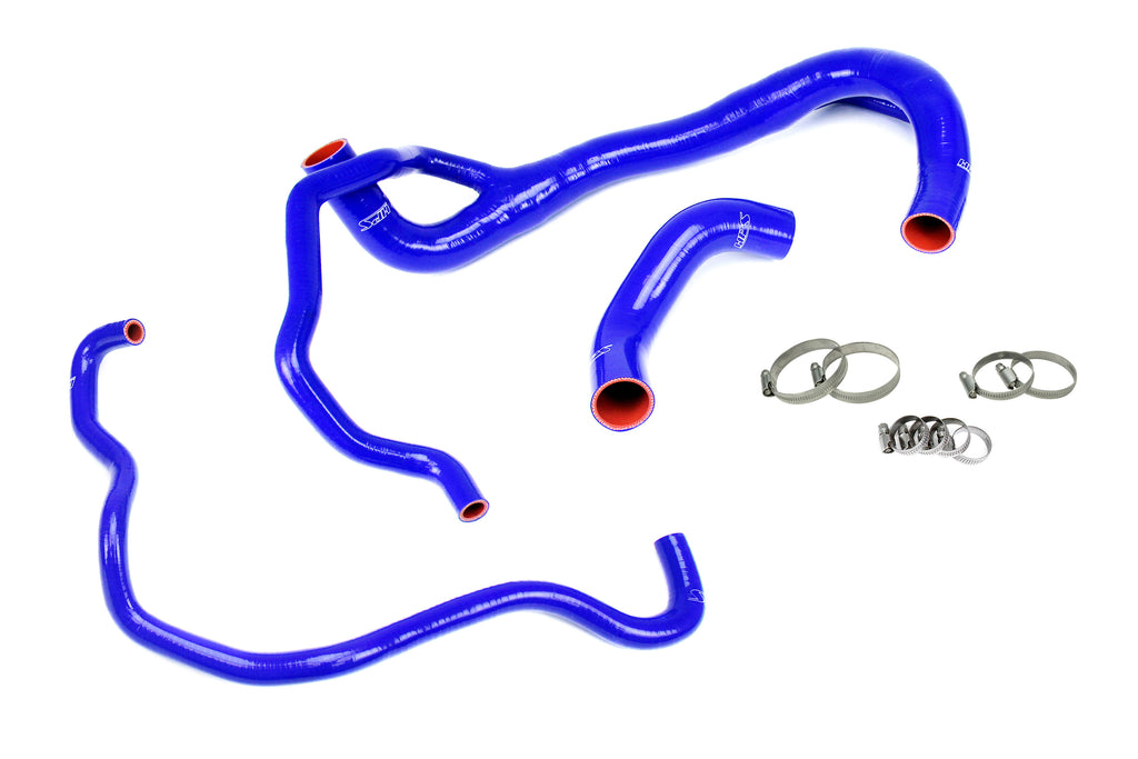 HPS Performance Hps Silicone Radiator Coolant Hose Kit 57 1675 R Blue Blue - 57-1675R-BLUE