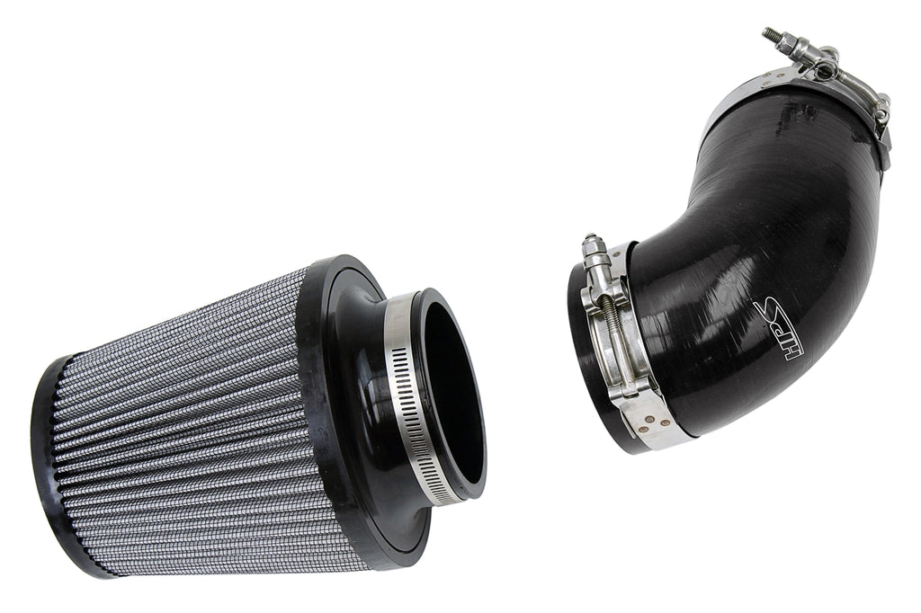 HPS Performance Silicone Air Intake Kit 827-276WB Black - 827-276WB