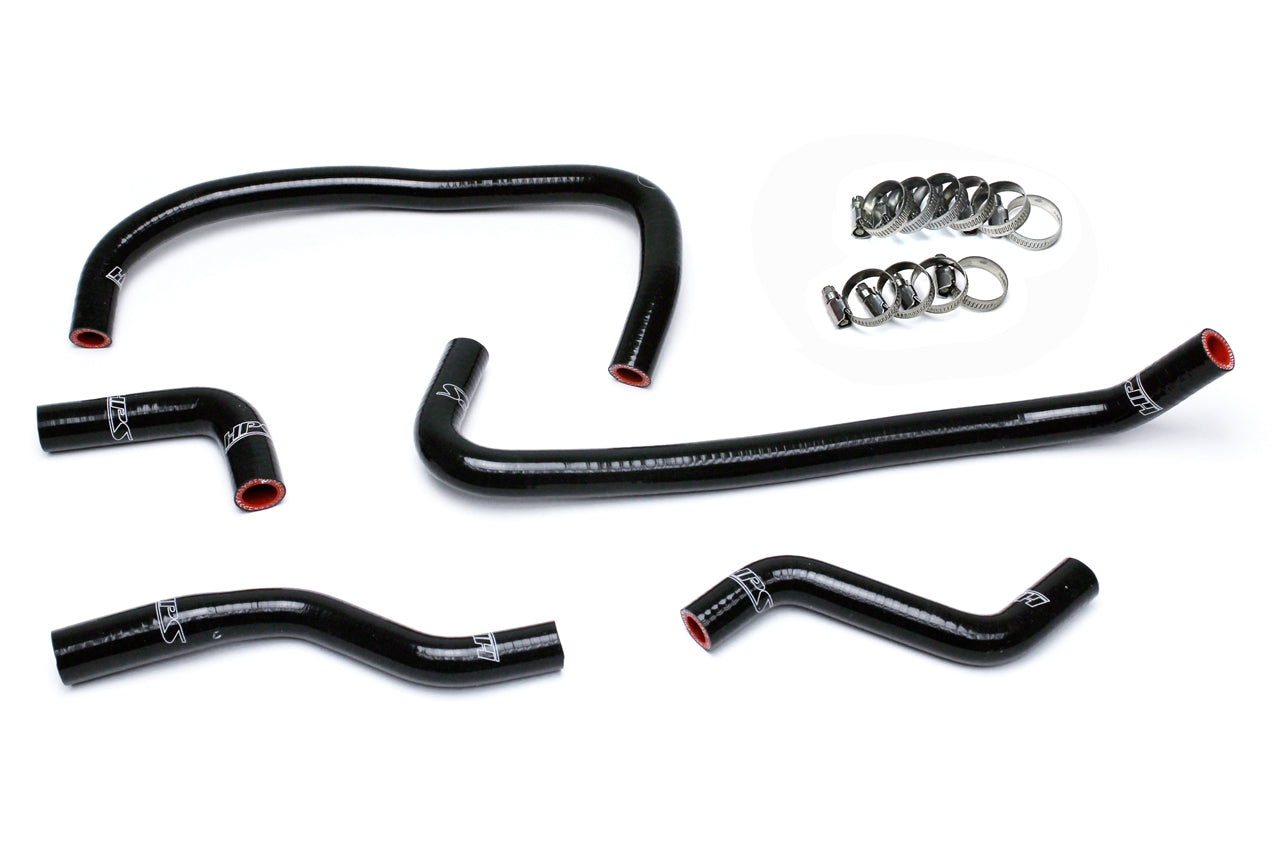 HPS Performance Hps Silicone Heater Coolant Hose Kit 57 1503 H Blk Black - 57-1503H-BLK