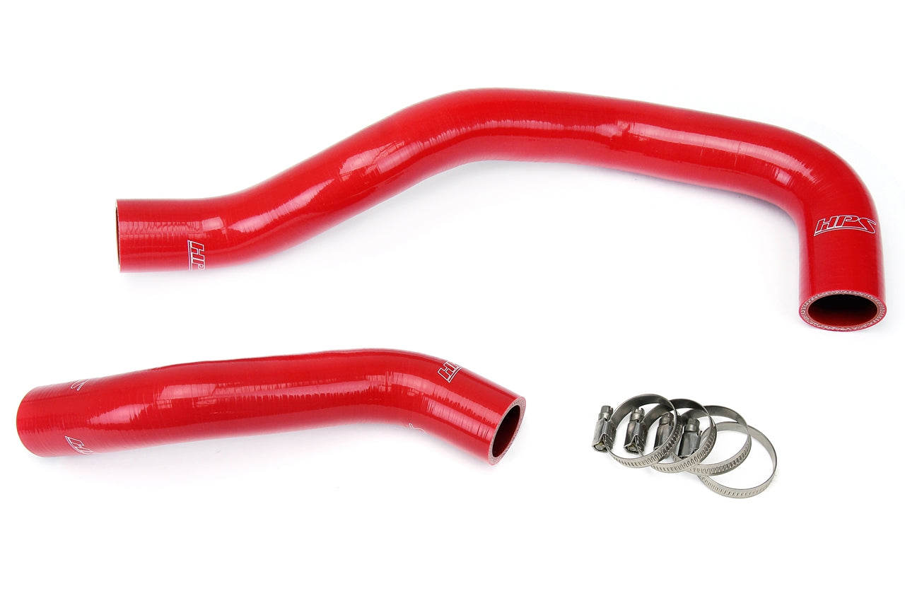HPS Performance Hps Silicone Radiator Coolant Hose Kit 57 1271 Red Red - 57-1271-RED
