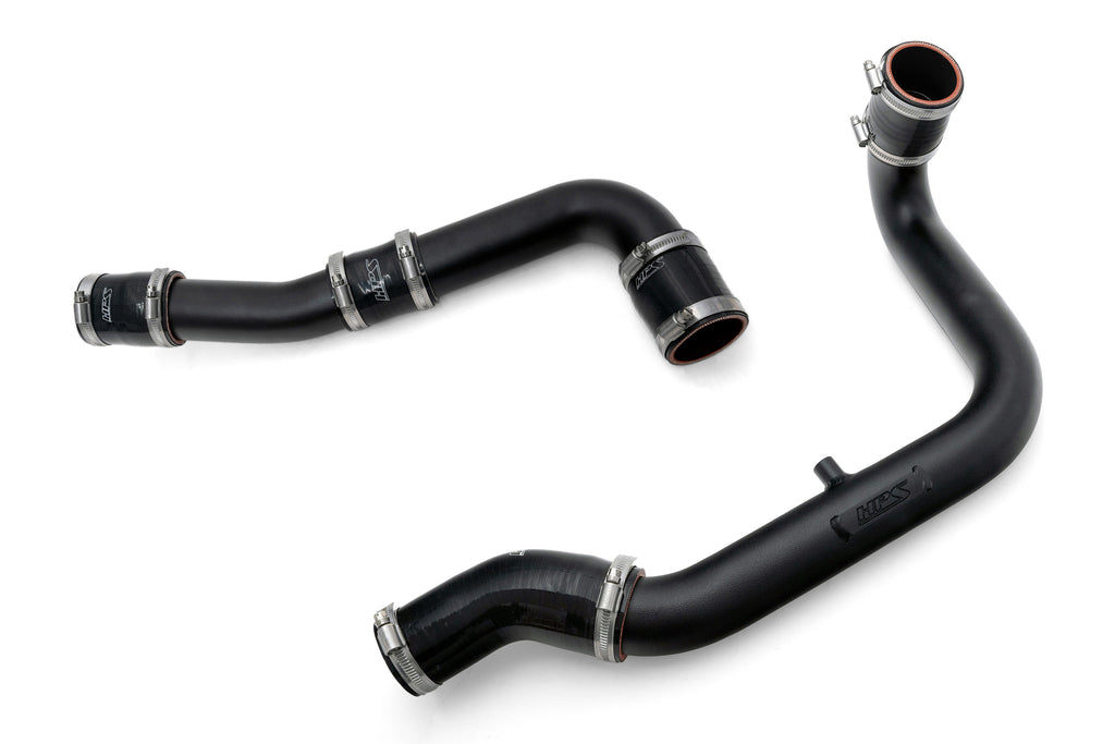 HPS Performance Hot and Cold Side Charge Pipe Kit 17-153WB Black - 17-153WB