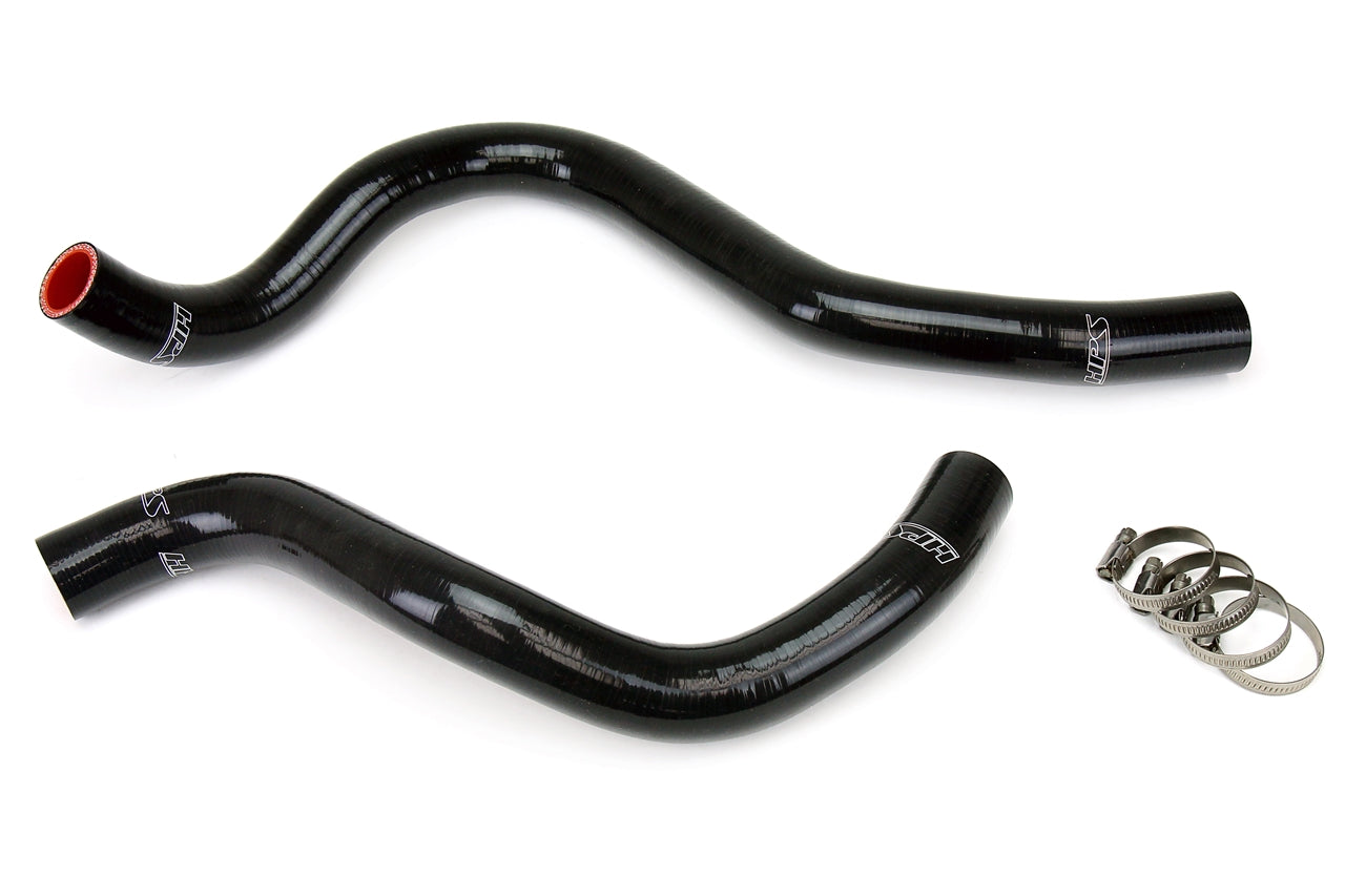 HPS Performance Hps Silicone Radiator Coolant Hose Kit 57 1393 Blk Black - 57-1393-BLK