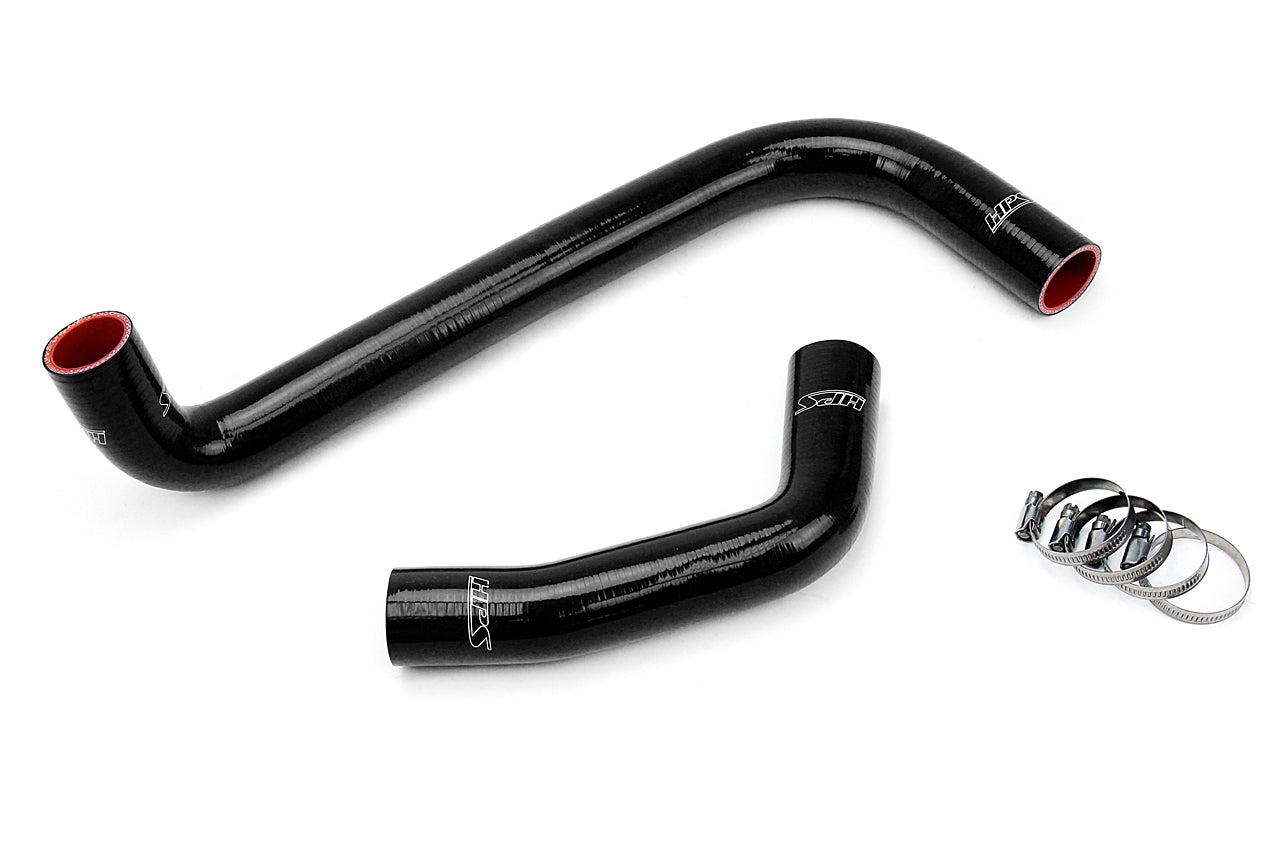 HPS Performance Hps Silicone Radiator Coolant Hose Kit 57 1224 Blk Black - 57-1224-BLK
