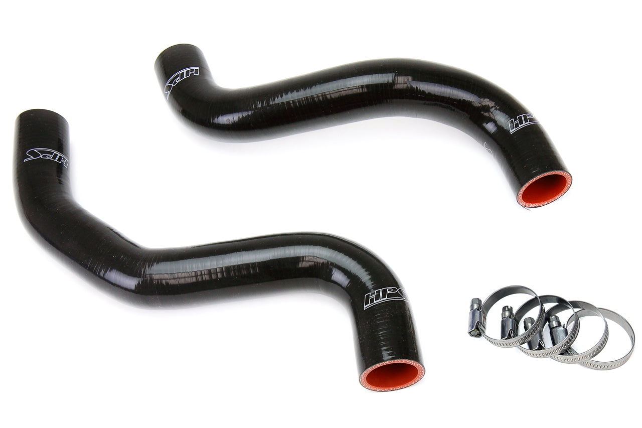 HPS Performance Hps Silicone Radiator Coolant Hose Kit 57 1290 Blk Black - 57-1290-BLK
