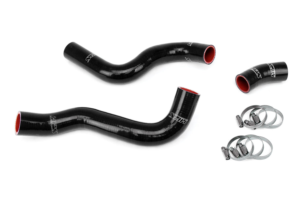 HPS Performance Hps Silicone Radiator Coolant Hose Kit 57 2055 Blk Black - 57-2055-BLK