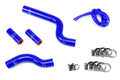 HPS Performance Hps Silicone Radiator Coolant Hose Kit 57 1756 Blue Blue - 57-1756-BLUE