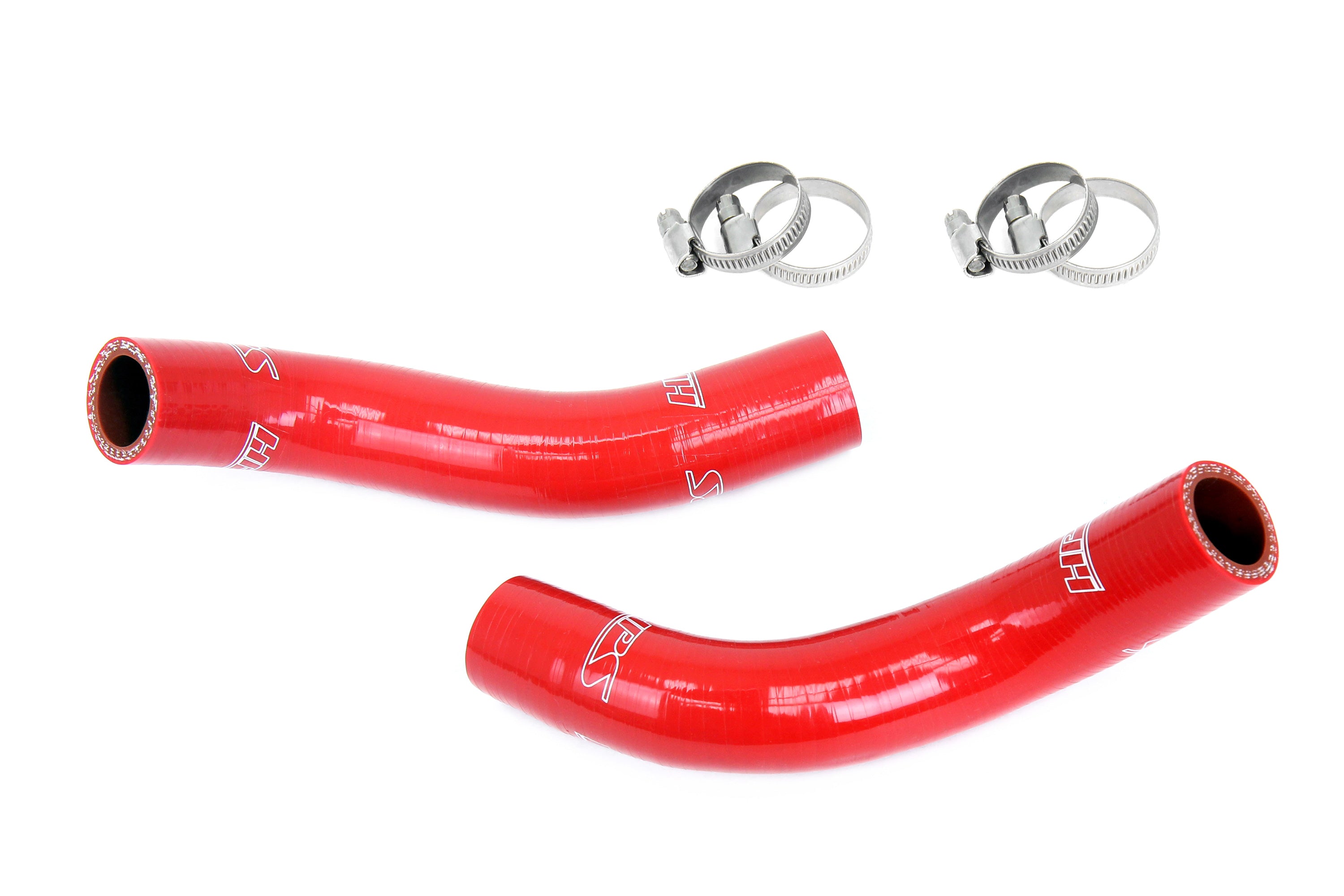 HPS Performance Hps Silicone Bypass Valve Recirculation Hose Kit 57 2045 Red Red - 57-2045-RED