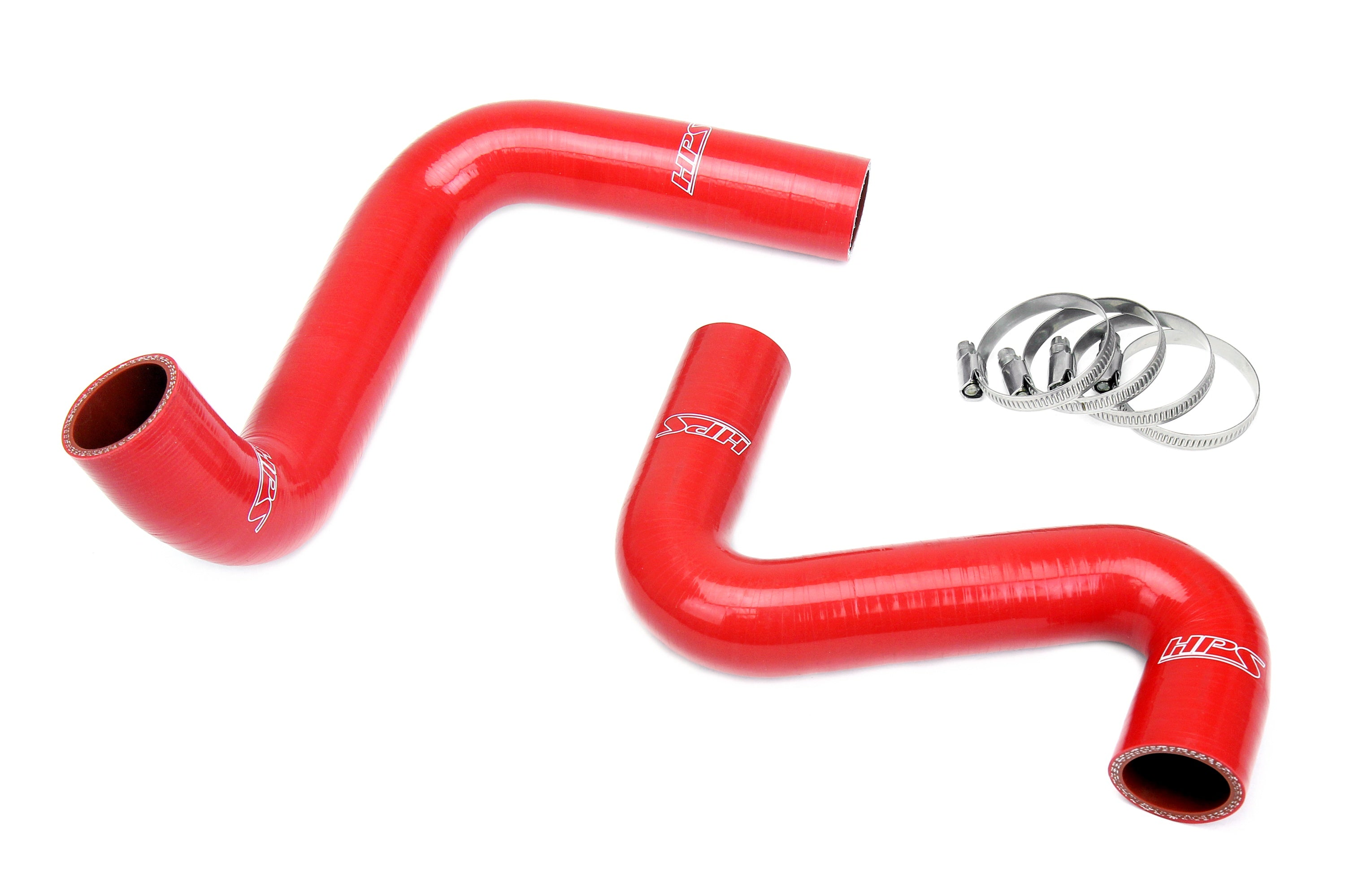 HPS Performance Hps Silicone Radiator Coolant Hose Kit 57 2060 Red Red - 57-2060-RED