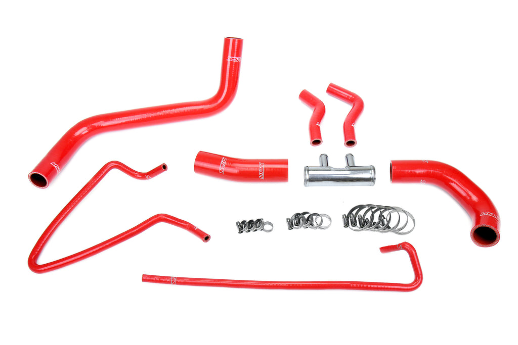 HPS Performance Hps Silicone Radiator Coolant Hose Kit 57 2064 Red Red - 57-2064-RED