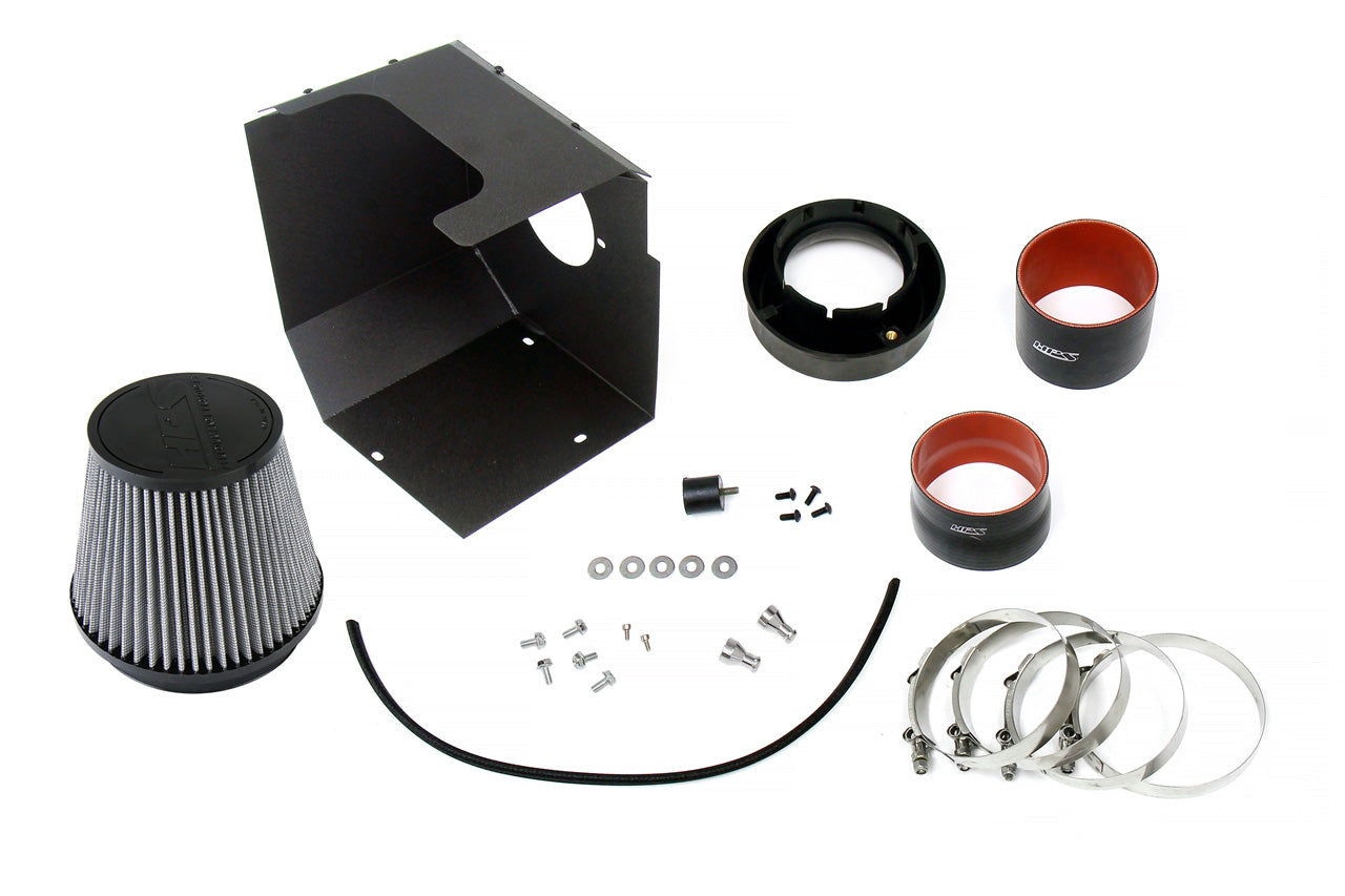 HPS Performance Air Intake Kit With Heat Shield 827-674WB Black - 827-674WB