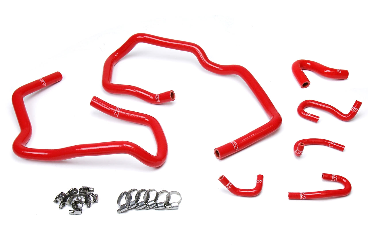 HPS Performance Hps Silicone Heater Coolant Hose Kit 57 1547 Red Red - 57-1547-RED