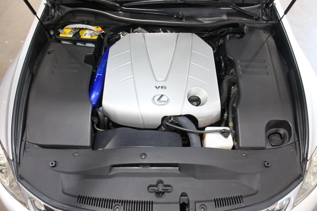 HPS Performance Air Intake Kit With Heat Shield 827-720WB Black - 827-720WB