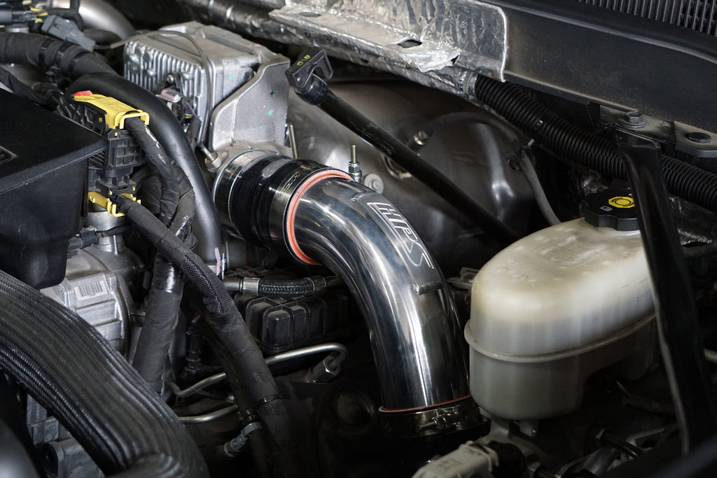 HPS Performance Hot Side Charge Pipe Kit 17-146P Polished - 17-146P