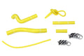 HPS Performance Hps Silicone Radiator Coolant Hose Kit 57 1363 Ylw Yellow - 57-1363-YLW