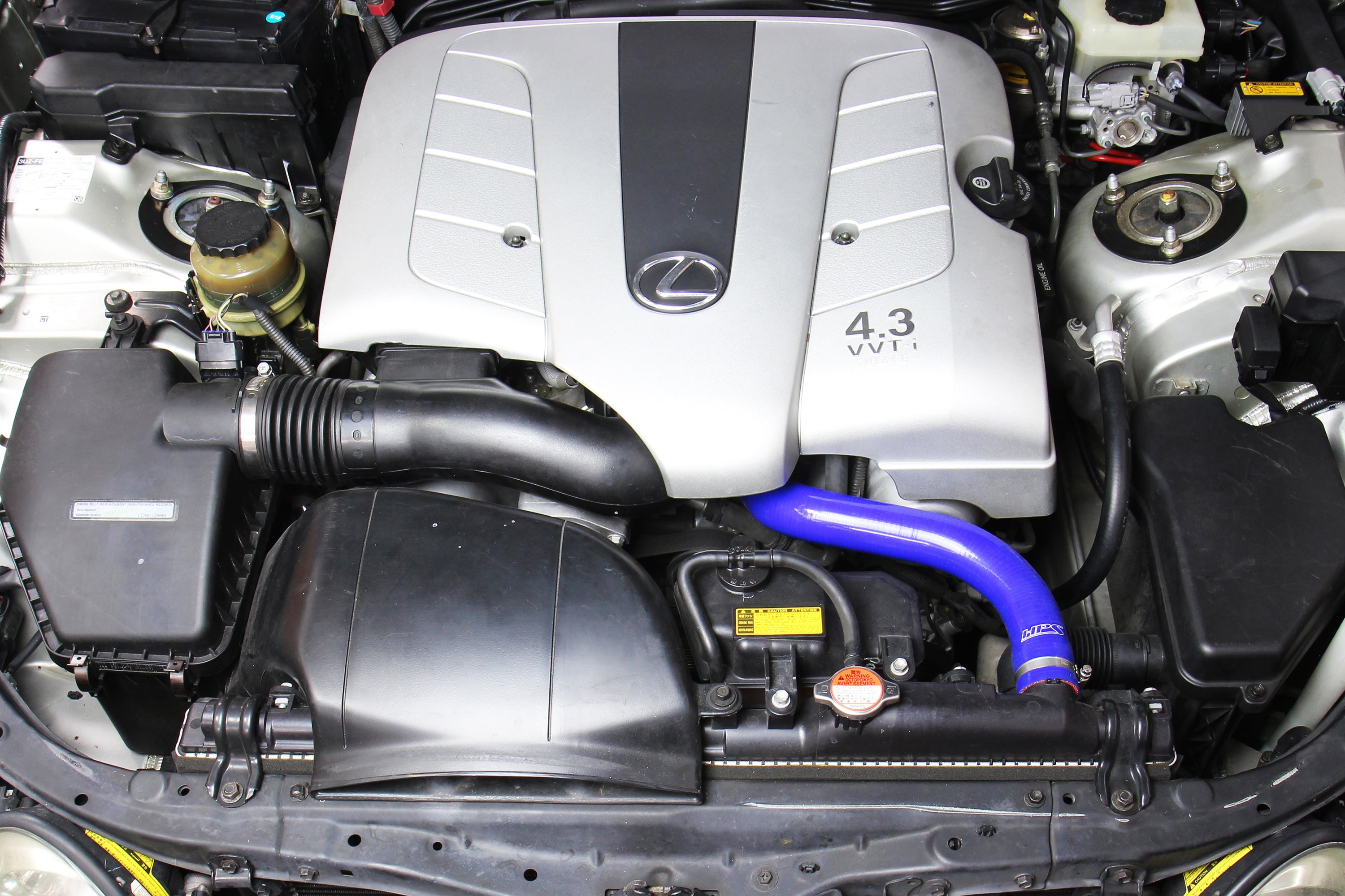 HPS Performance Hps Silicone Radiator Coolant Hose Kit 57 1828 Blue Blue - 57-1828-BLUE