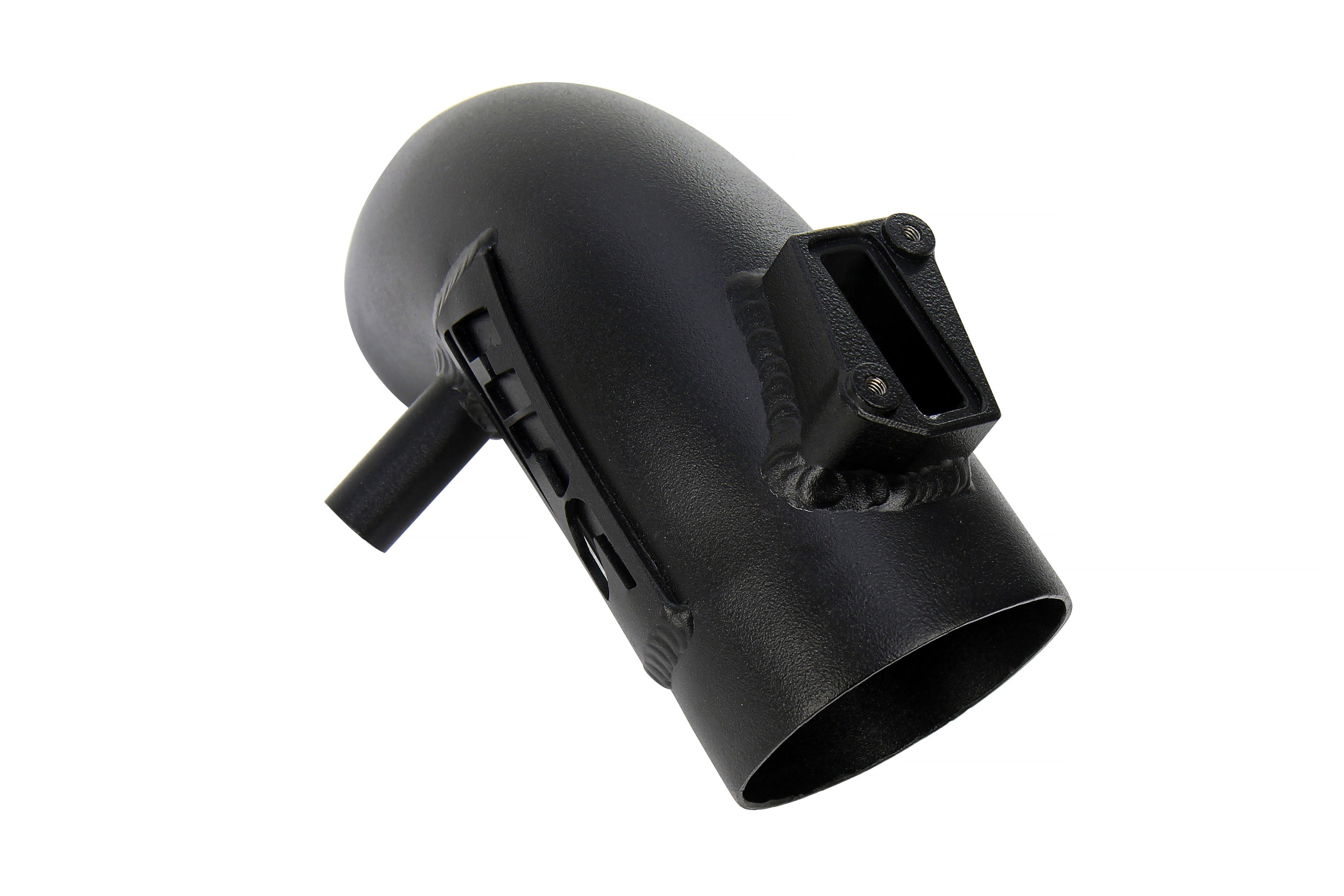 HPS Performance Air Intake Kit With Heat Shield 827-700WB Black - 827-700WB
