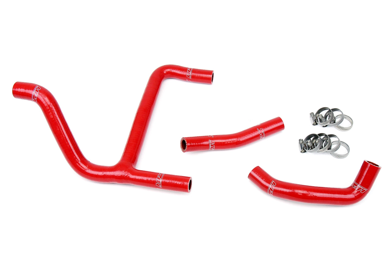HPS Performance Hps Silicone Radiator Coolant Hose Kit 57 1256 Red Red - 57-1256-RED