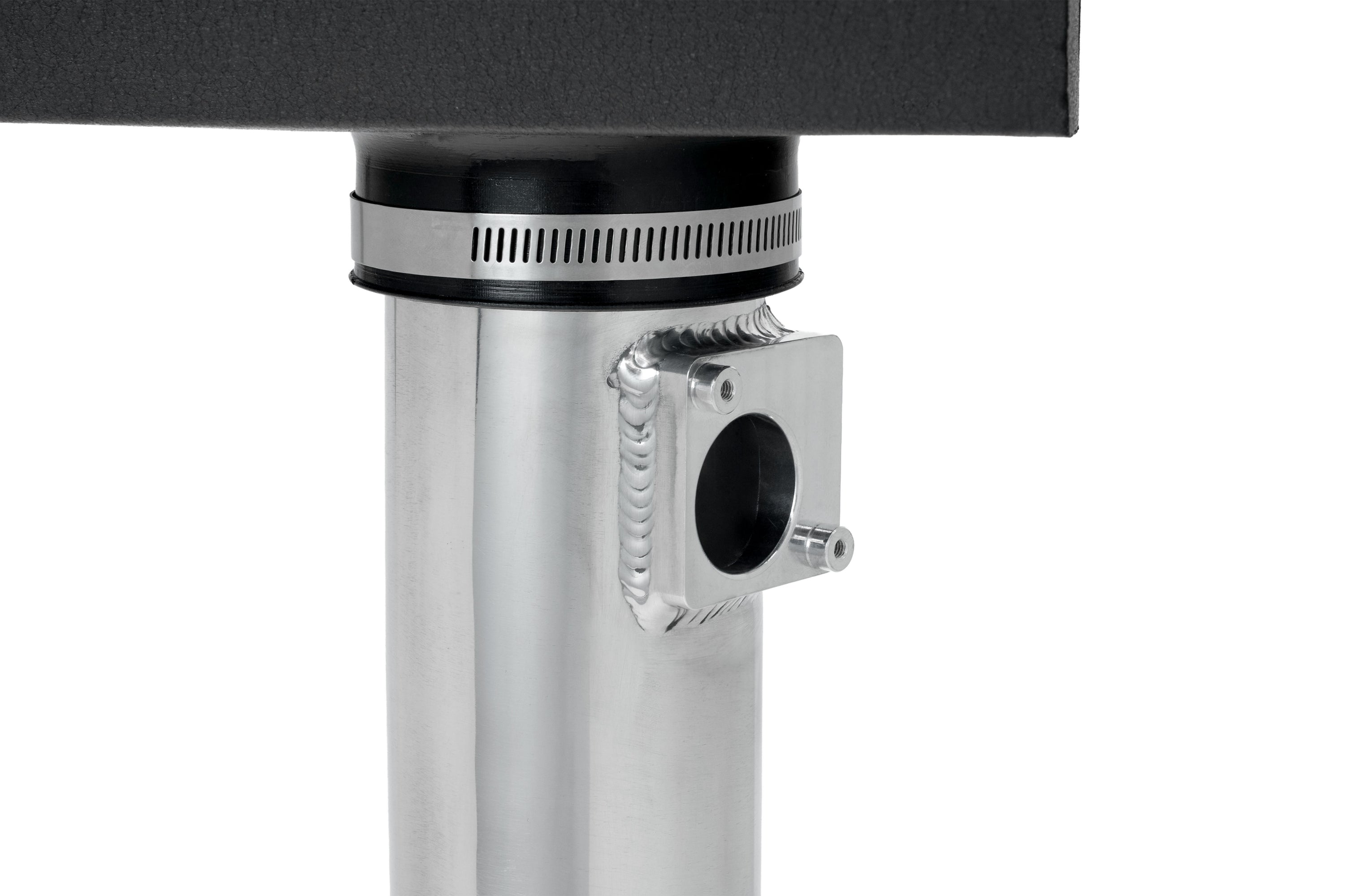 HPS Performance Air Intake Kit With Heat Shield 827-727P Polished - 827-727P