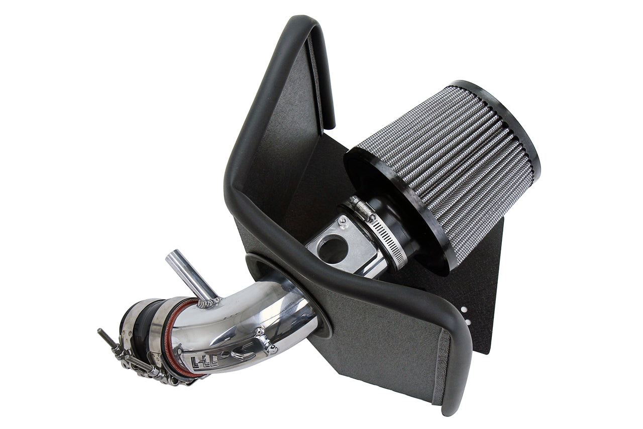 HPS Performance Air Intake Kit With Heat Shield 827-619P Polished - 827-619P