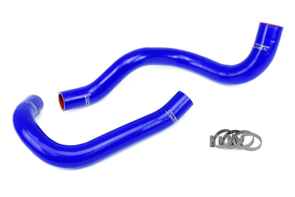 HPS Performance Hps Silicone Radiator Coolant Hose Kit 57 1834 Blue Blue - 57-1834-BLUE