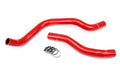HPS Performance Hps Silicone Radiator Coolant Hose Kit 57 1705 Red Red - 57-1705-RED