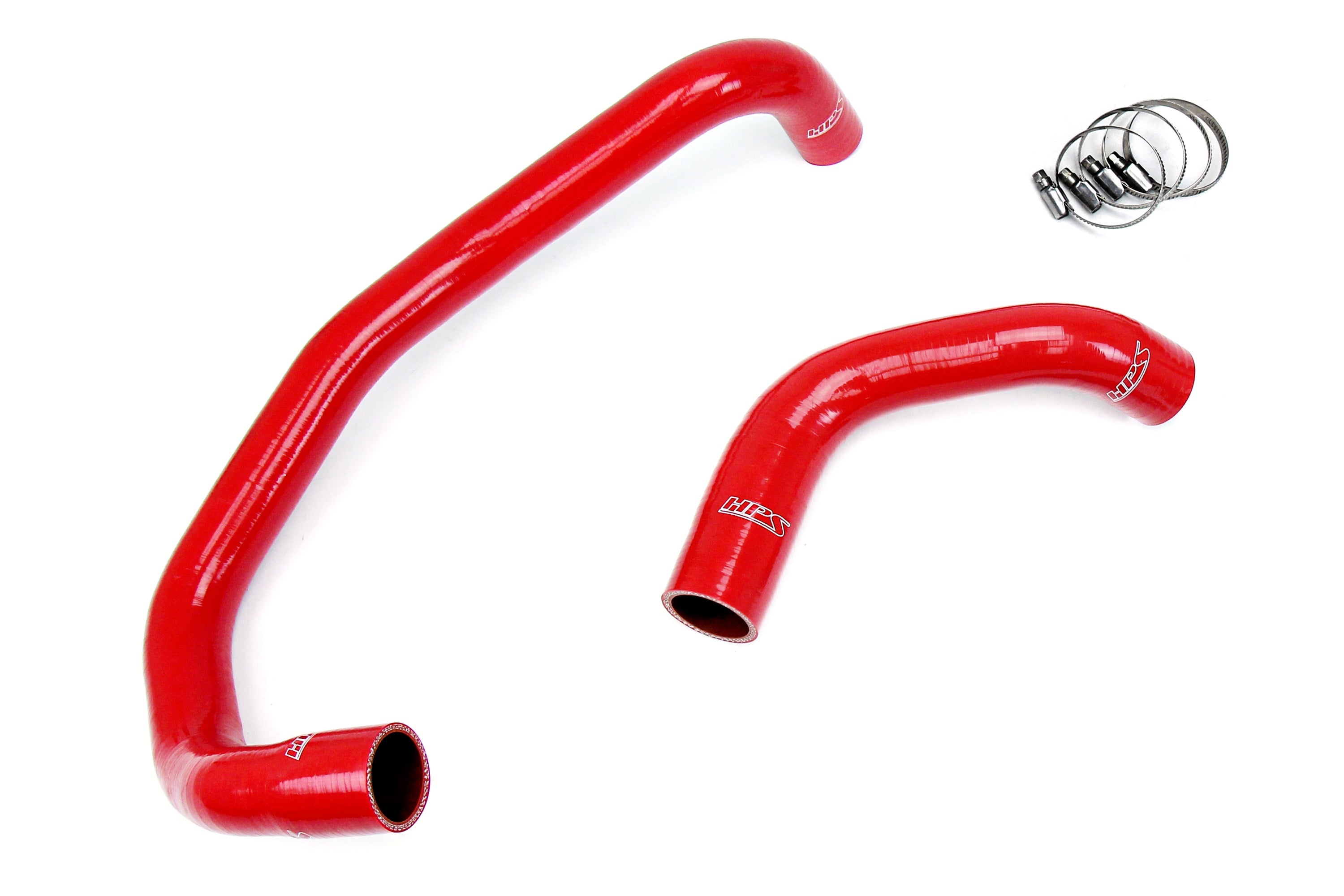 HPS Performance Hps Silicone Radiator Coolant Hose Kit 57 1326 R Red Red - 57-1326R-RED