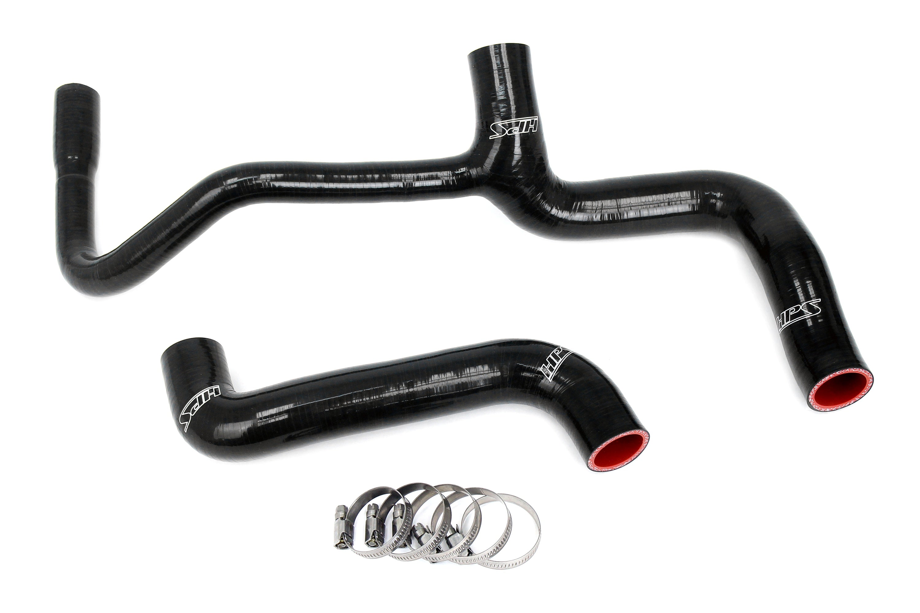 HPS Performance Hps Silicone Radiator Coolant Hose Kit 57 2037 Blk Black - 57-2037-BLK