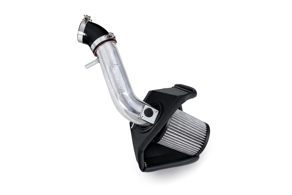 HPS Performance Air Intake Kit With Heat Shield 827-692P Polished - 827-692P